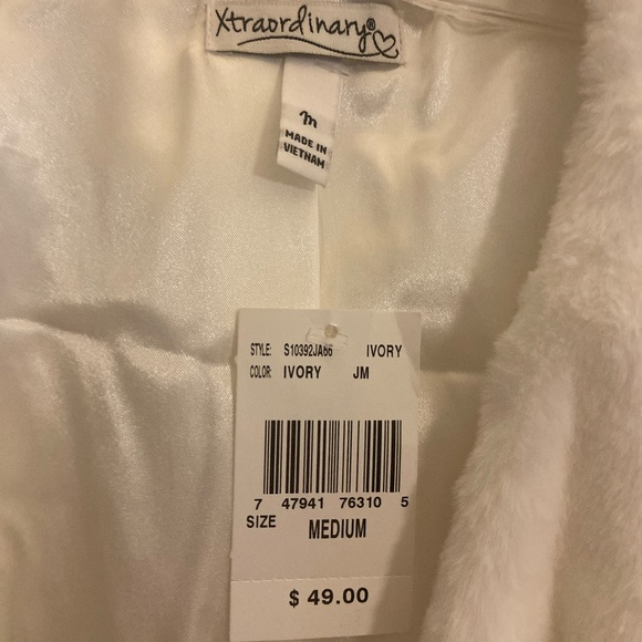 NWT Xtraordinary Ivory Sweater - Picture 3 of 5